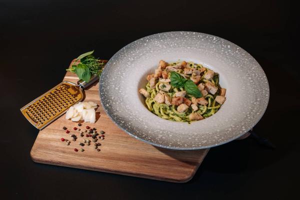 Penne Spinaci e Pollo